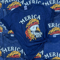 Merica Eagle Shirt (Navy)