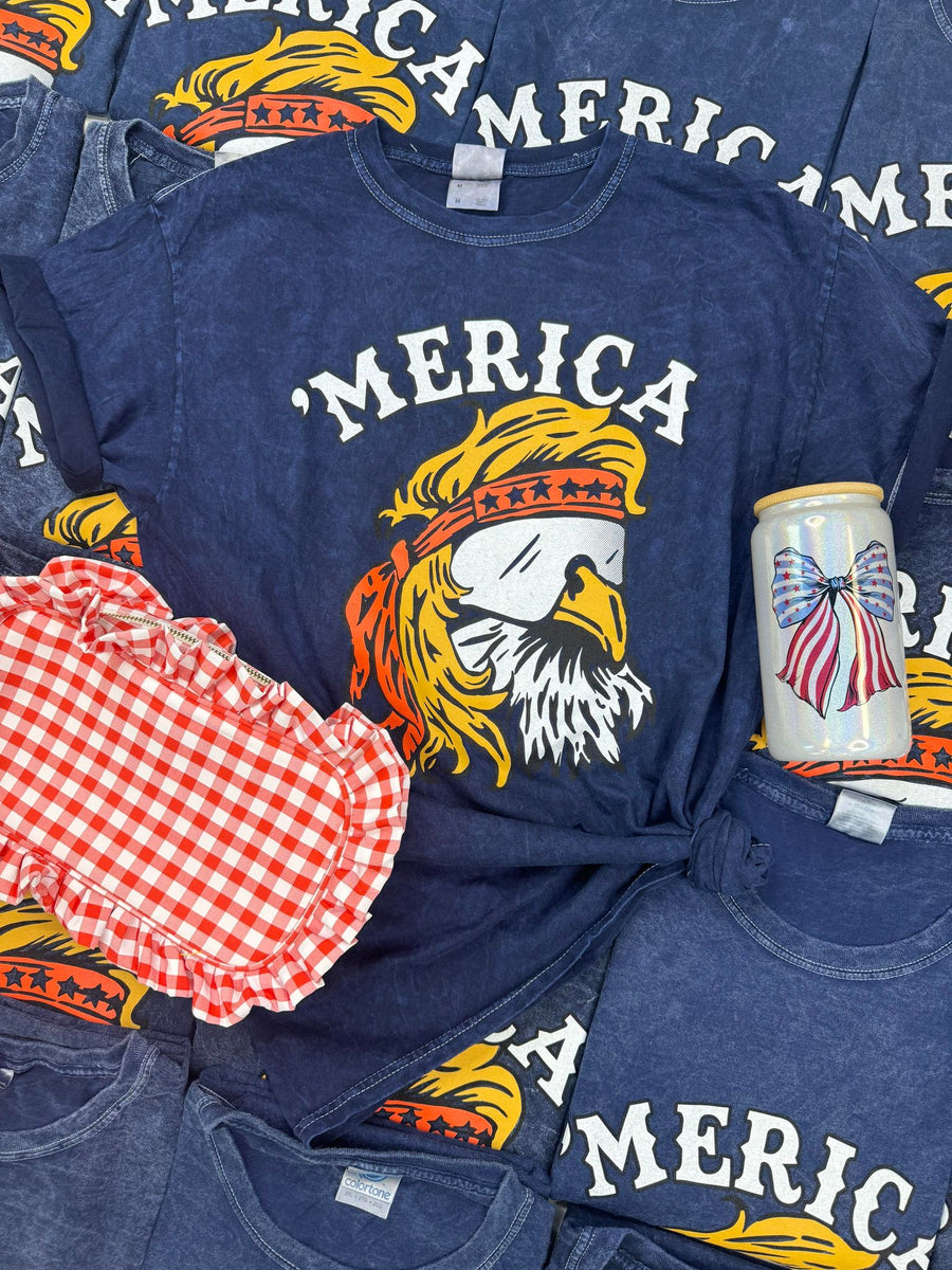 Merica Eagle Shirt (Navy)