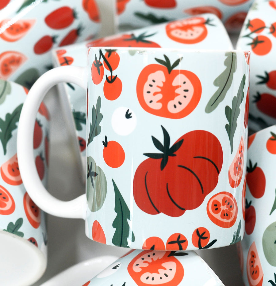 Tomatoes Full Wrap Ceramic Mug