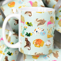 Bad Cats Full Wrap Ceramic Mug