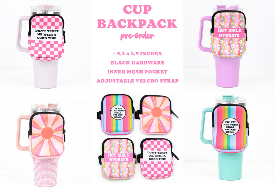 Cup Backpacks