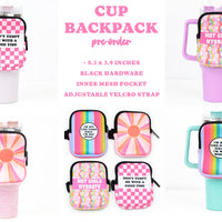 Cup Backpacks