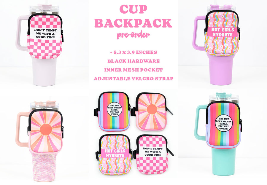 Cup Backpacks