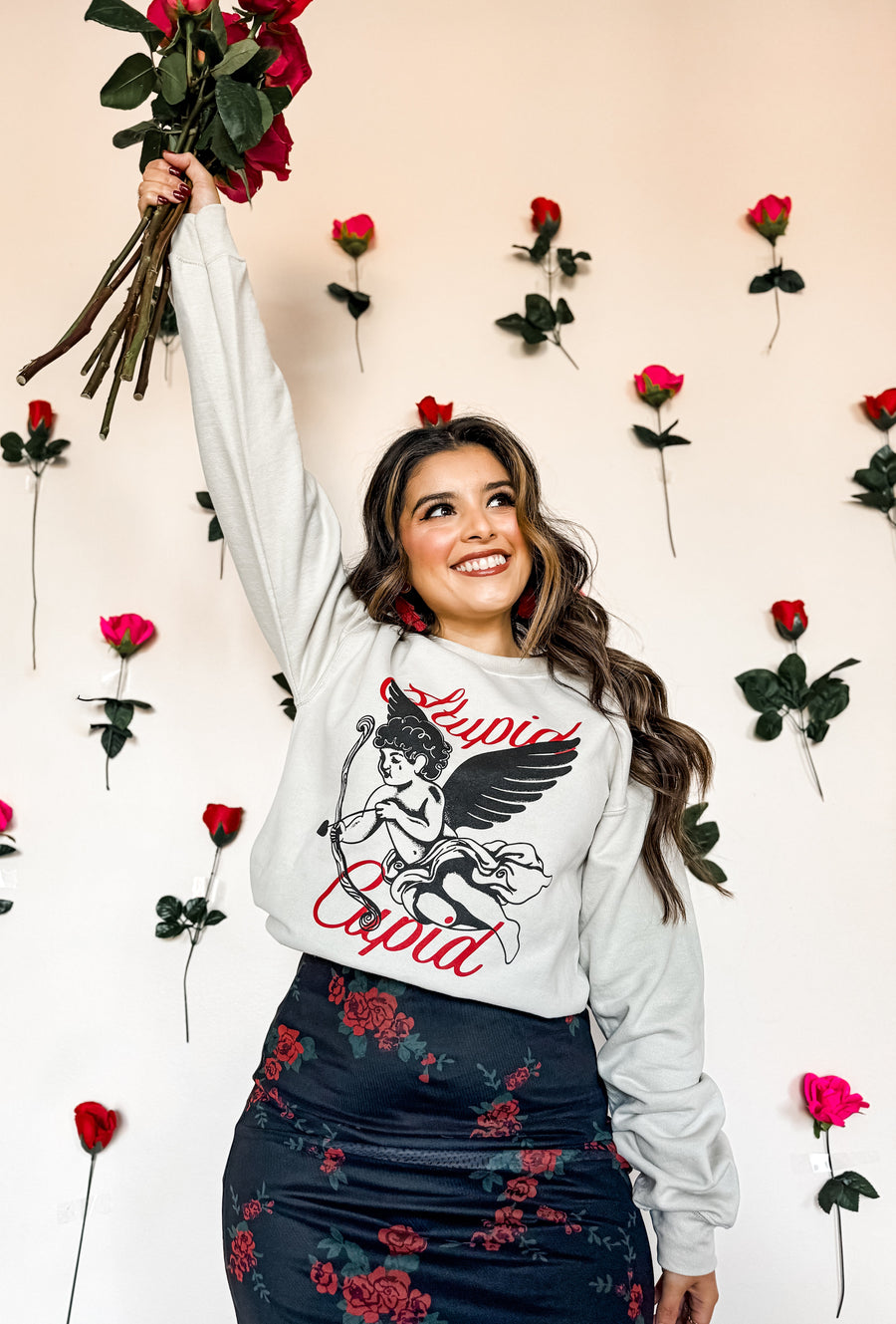 Valentines Day Cupid Sweatshirt