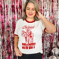 Cupid Cowboy Valentines Tee
