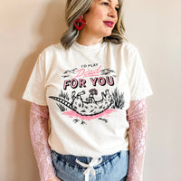 I'd Play Dead For You Valentine's Graphic Shirt