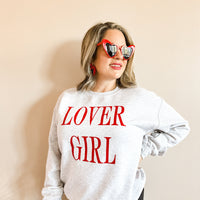 Lover Girl Sweatshirt, Valentine's Crewneck