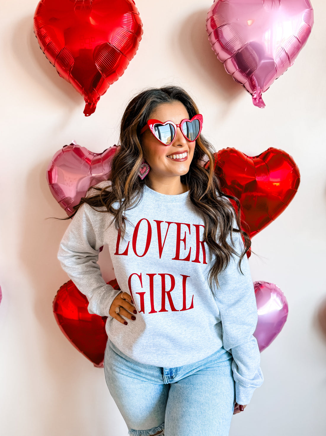 Lover Girl Sweatshirt, Valentine&