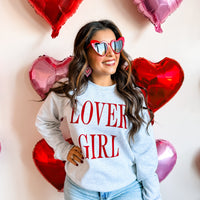 Lover Girl Sweatshirt, Valentine's Crewneck