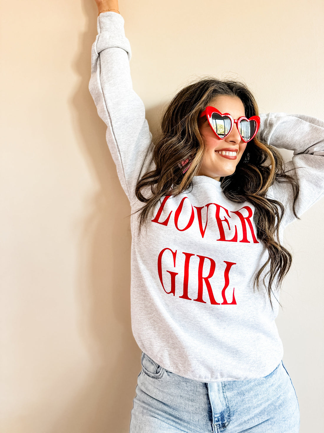 Lover Girl Sweatshirt, Valentine&