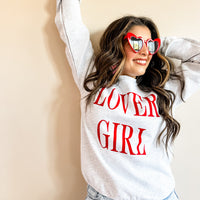 Lover Girl Sweatshirt, Valentine's Crewneck