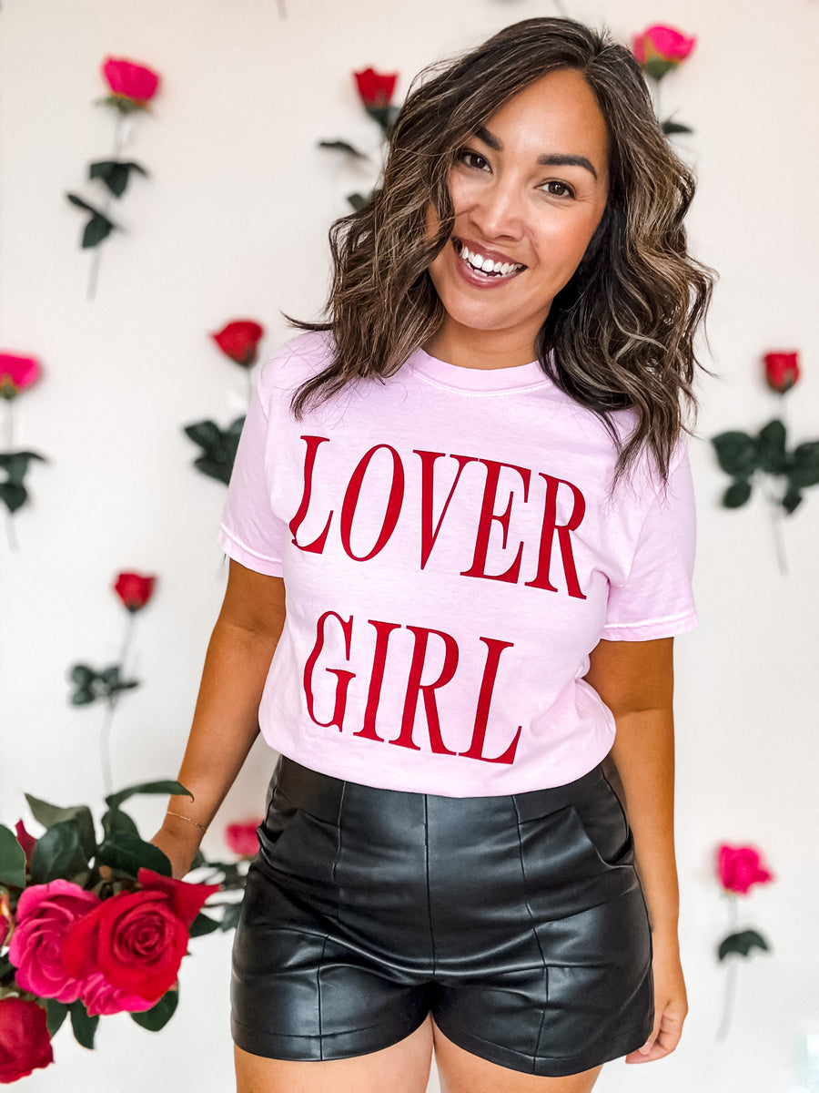 Lover Girl Pink Tee