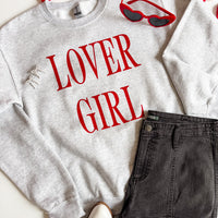 Lover Girl Sweatshirt, Valentine's Crewneck