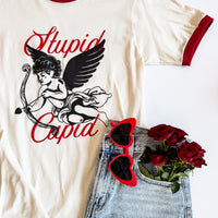 Stupid Cupid Graphic Shirt