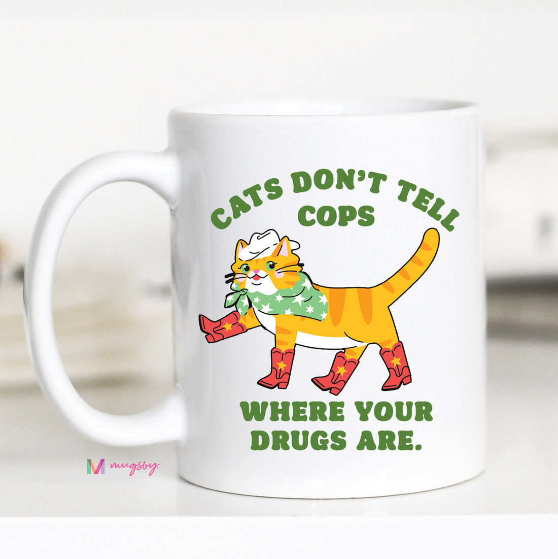 Silly Cat Lover Coffee Mug