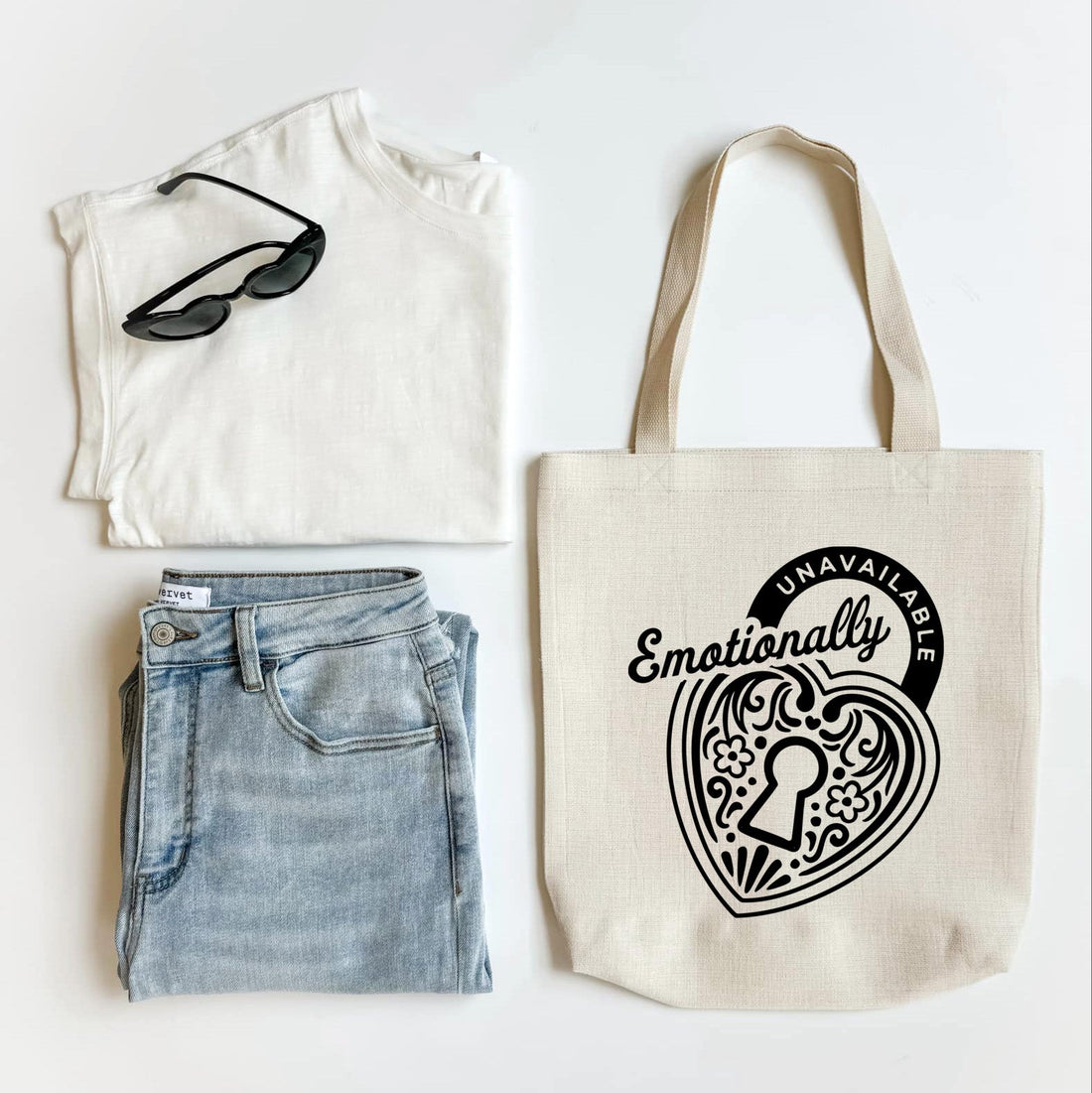 Emotionally Unavailable Tote