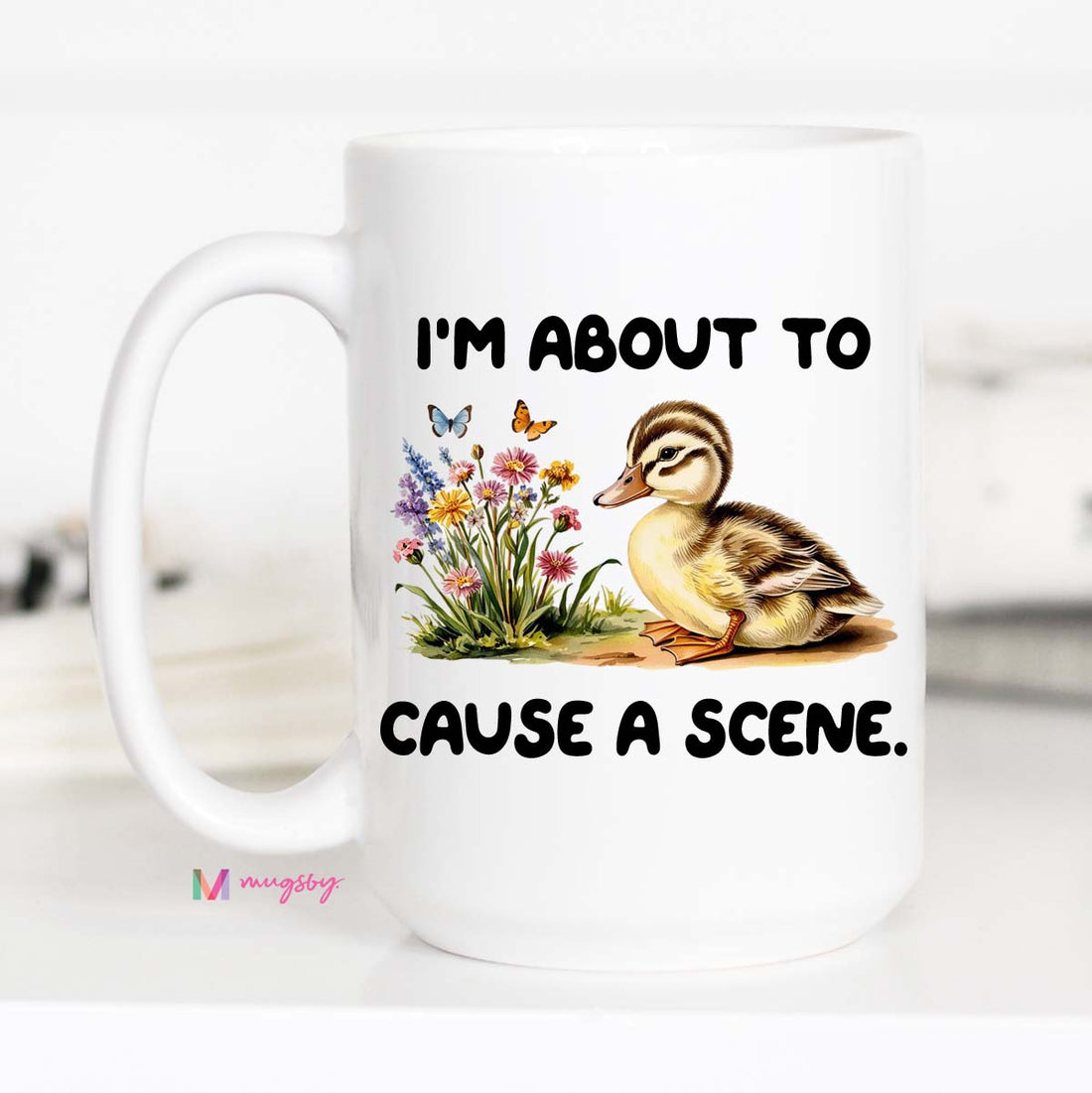 Cause a Scene Ceramic Mug