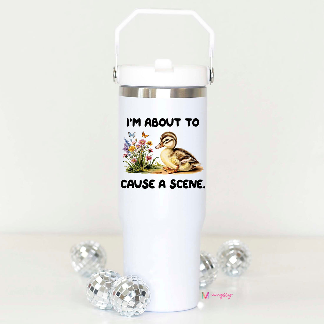 Cause a Scene Drink Tumbler