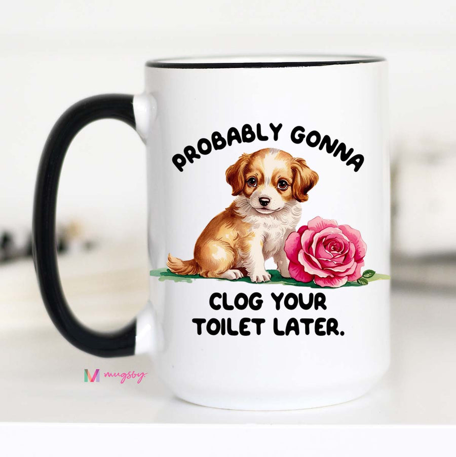 Cute Puppy Funny Coffee Mug