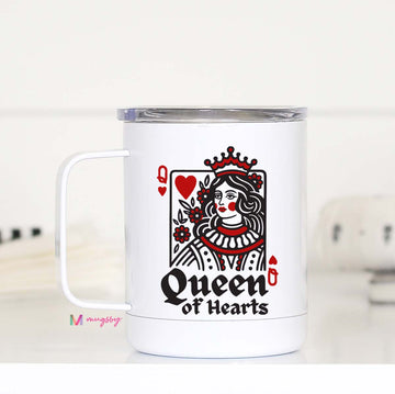 Queen of Hearts Travel Cup