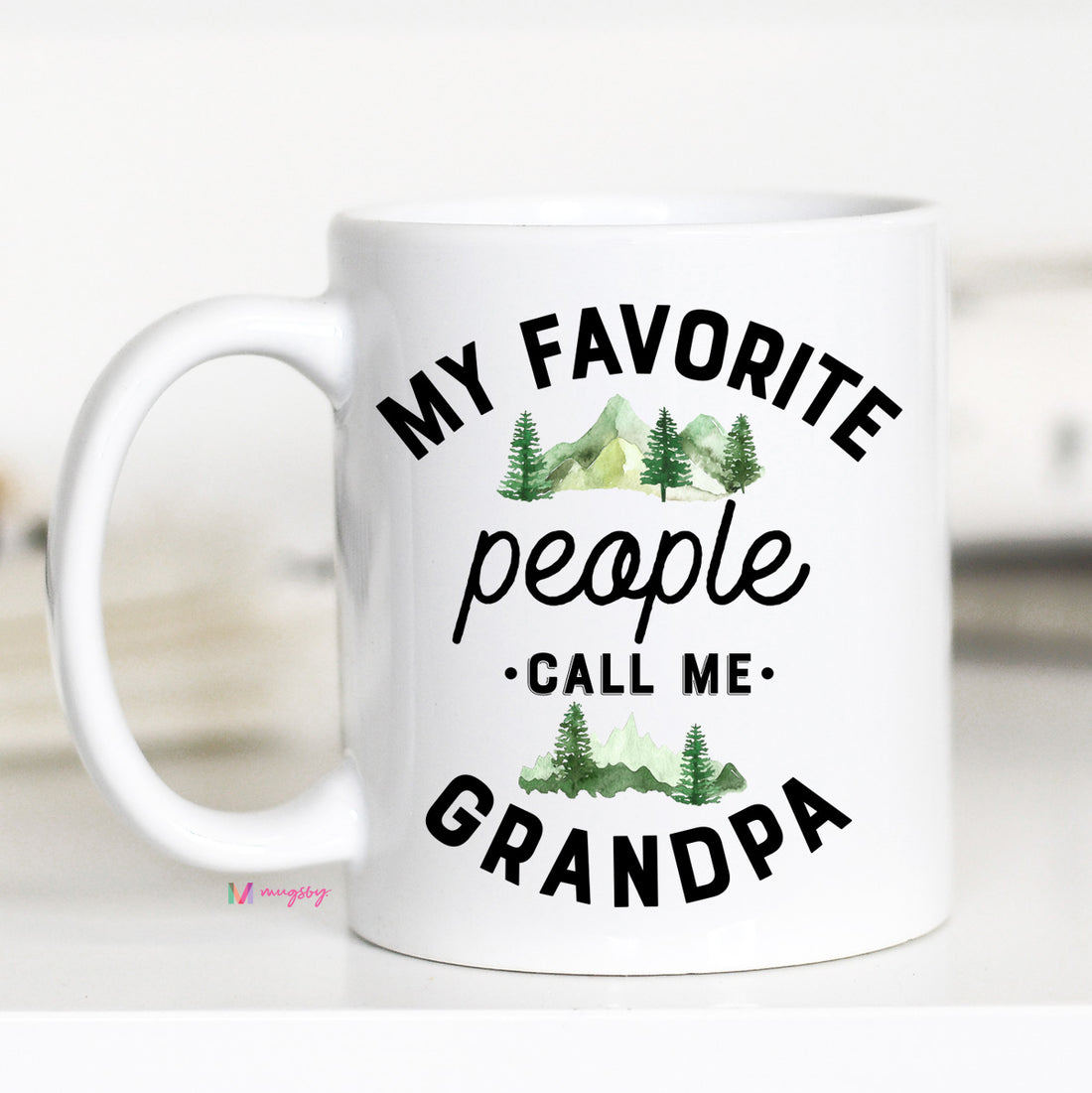 My Favorite People Call me Papa Mug Grandparent Coffee Cup - 11oz – Nerdy  Shirts