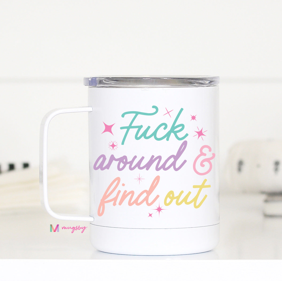 Fuck them Kids Travel Cup – Mugsby